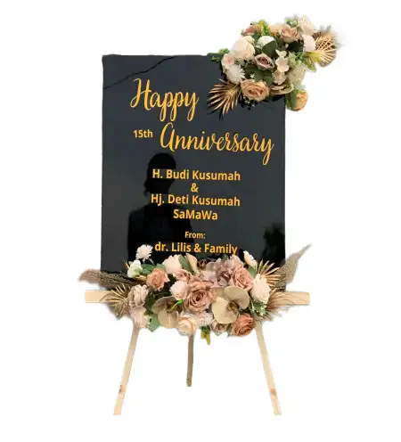 Papan Bunga Akrilik Mranggen