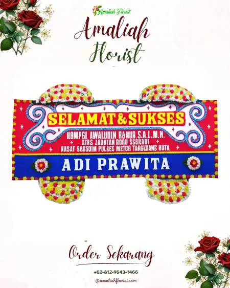 Papan Bunga Ucapan Selamat Mranggen