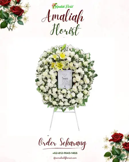 Krans Bunga Duka Mranggen